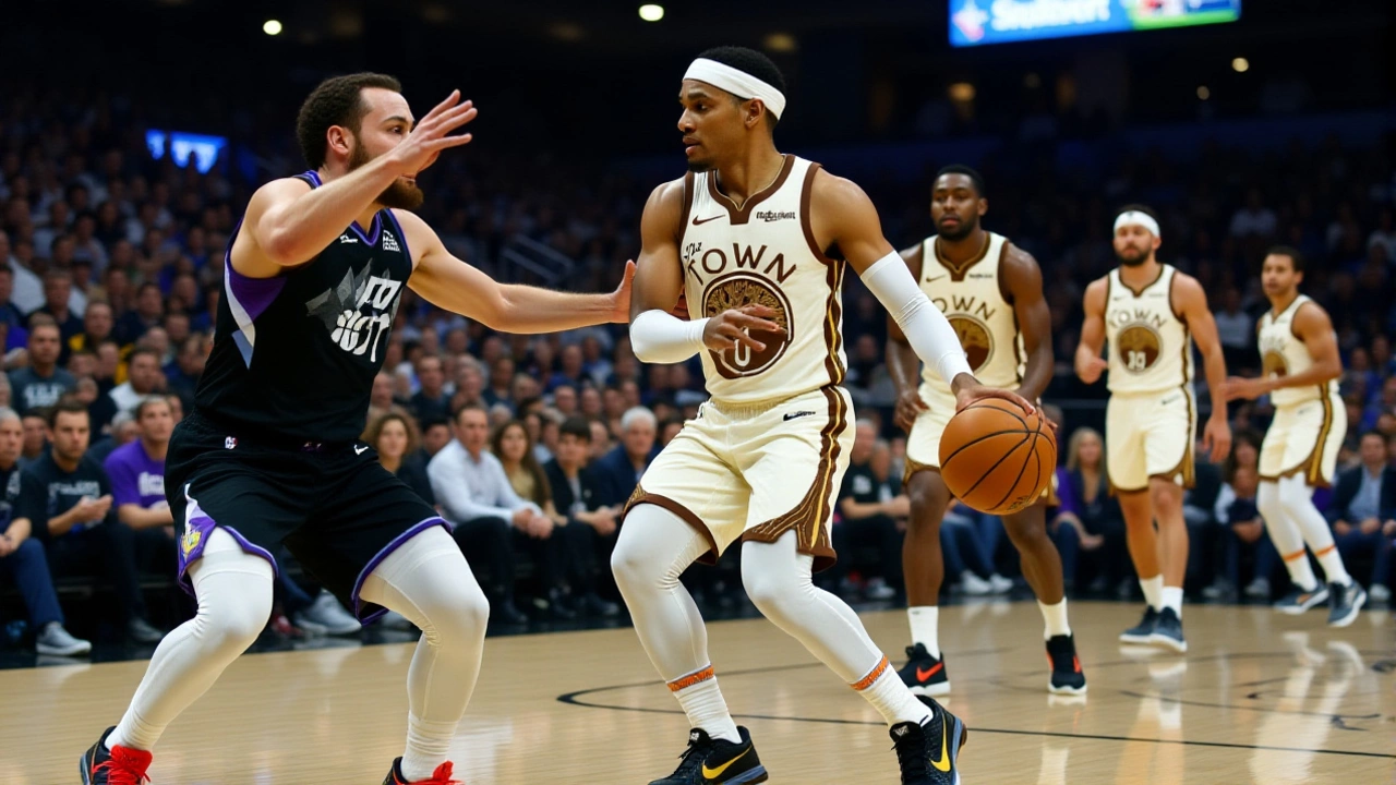 Stephen Curry leads Warriors to 134-117 win over Jazz with 31 points and 6 threes